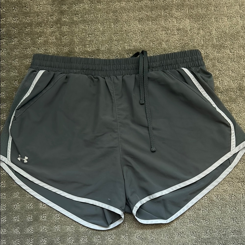 Under Armour Women's Charcoal Athletic Shorts
